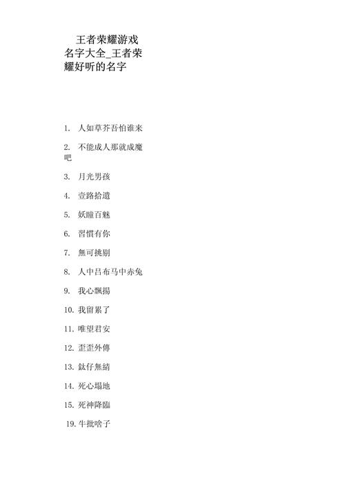 游戏id好听的网名大全女-游戏id比较好听的名字-第7张图片 游戏id好听的网名大全女-游戏id比较好听的名字-第7张图片