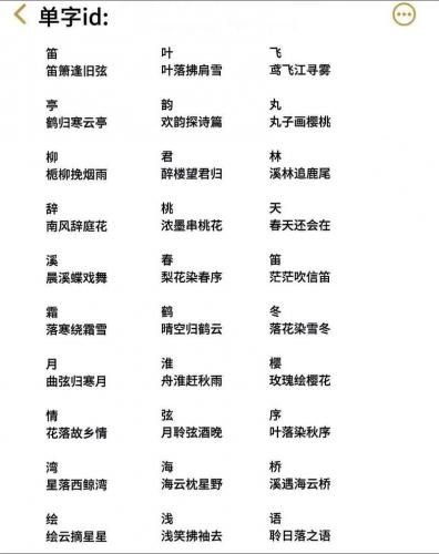 和平精英游戏名字大全2020最新版的-第7张图片 和平精英游戏名字大全2020最新版的-第7张图片